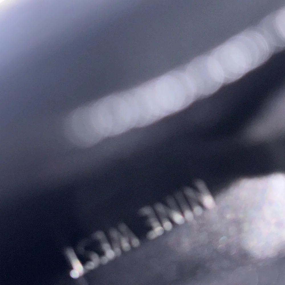 Nine West Chaye Booties Black Leather New In Box Women's Size 8.5. Slouchy Ankle - Picture 7 of 12